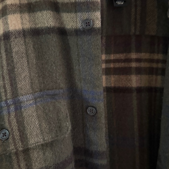 Ralph Lauren Cashmere Plaid Tailored Shirt Jacket | Heritage Luxury - Picture 10 of 11